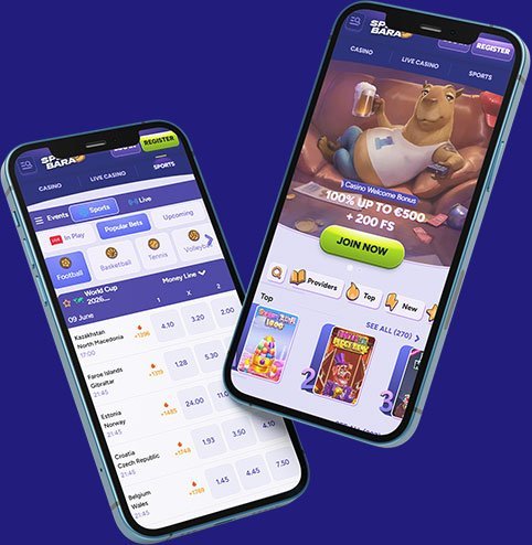 Spinbara casino bonus in Poland